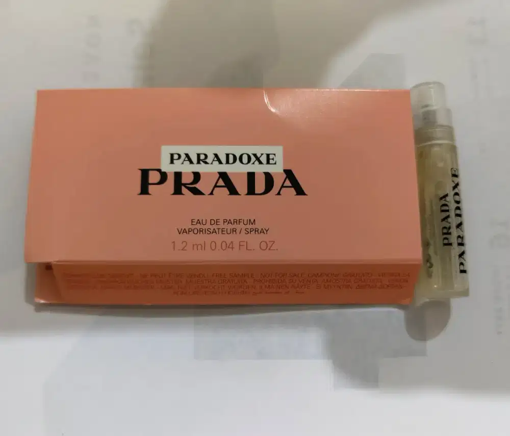 Mini parfum 1,2 ml prada paradoxe EDP original