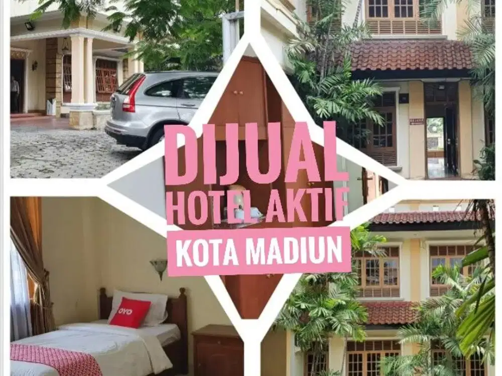 (Ba) Hotel Aktif di KOTA MADIUN, Lokasi Berkelas