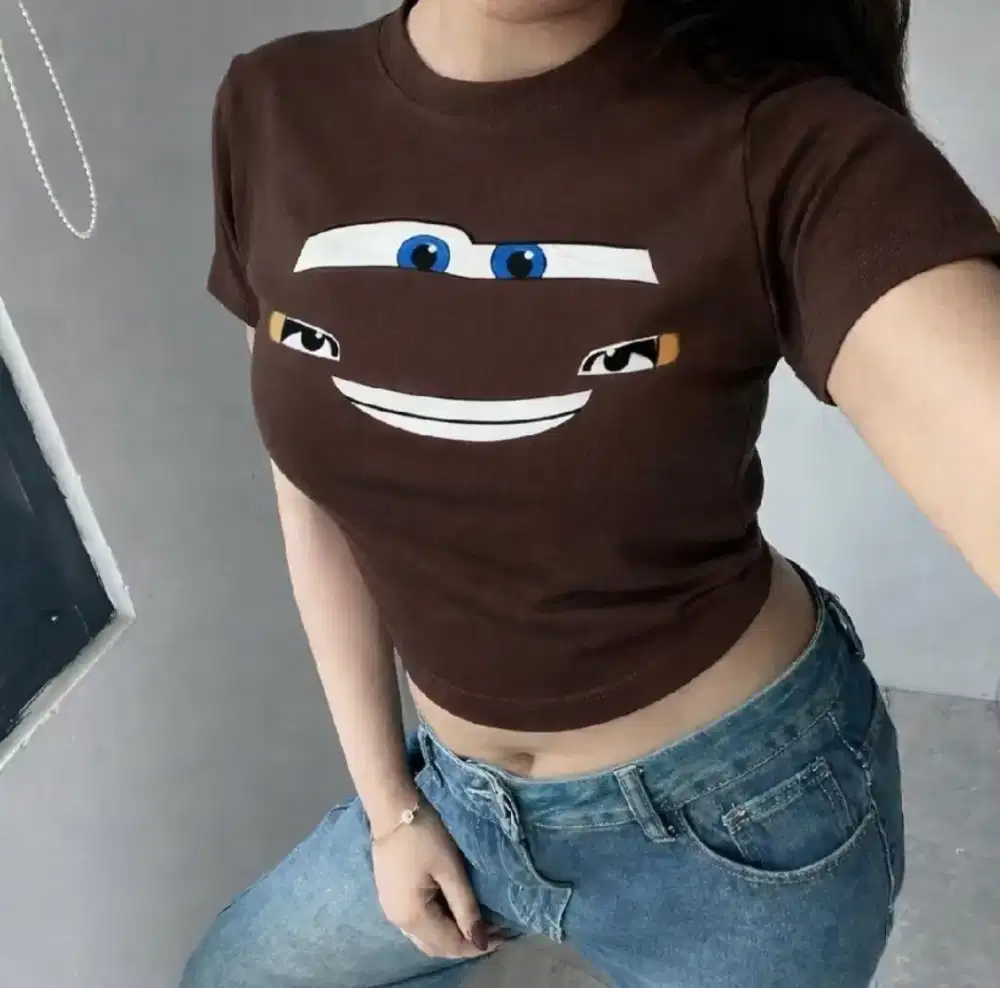 Jual baju top crop