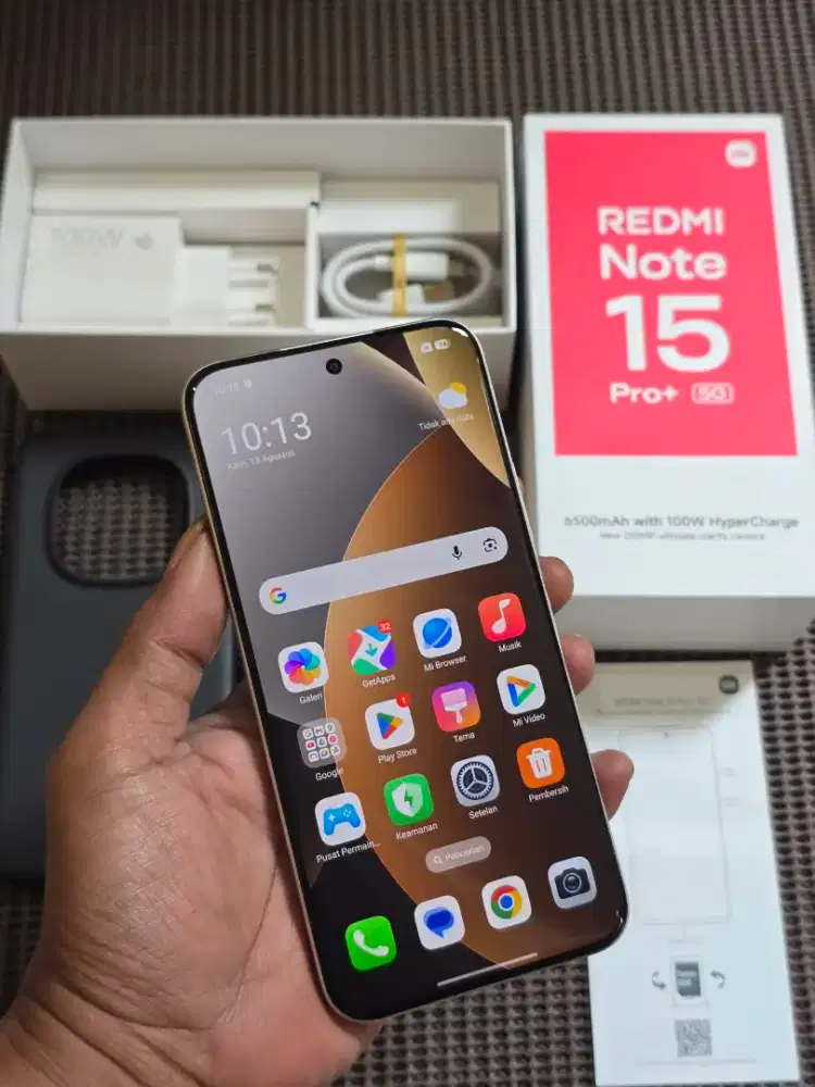 Redmi Note 15 Pro+ 5G 8/256 Mulus Fullset Ori Garansi Aktif