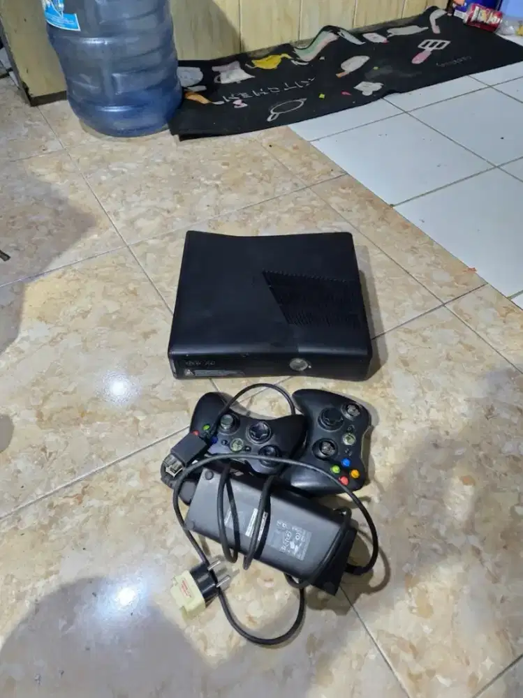 XBOX 360 S MINUS STIK RUSAK MUNCUL GAMBAR ADA GAME