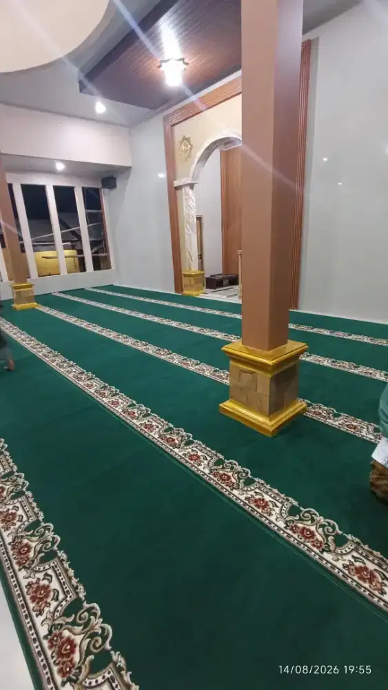 Ready Karpet Masjid Lokal - Majesty 10mm - Gratis Pasang Banyumas Raya