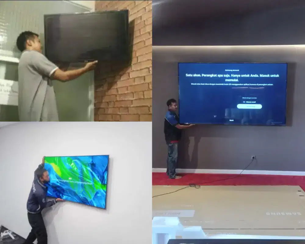 Braket +pasang atau jasa pasang terima rapih breket bracket led tv