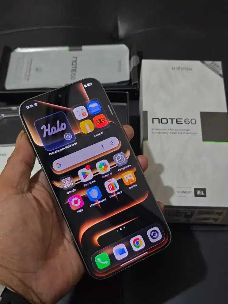 Infinix Note 60 8/256 Mulus Fullset Otiginal