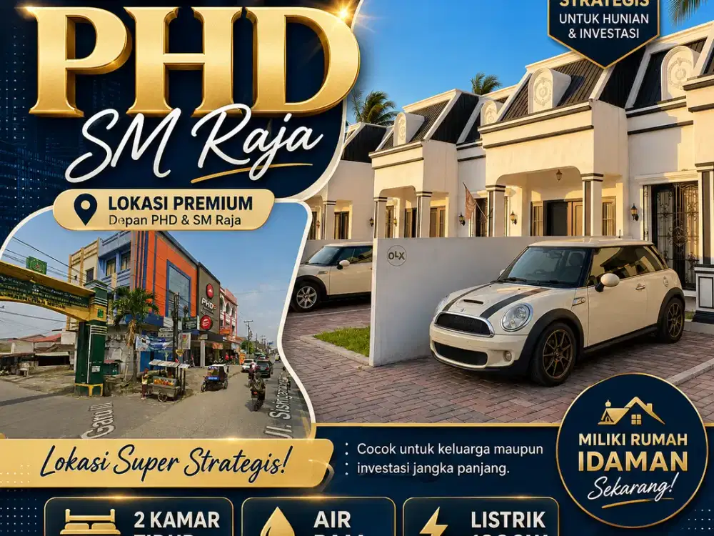 RUMAH CLASSIC DEKAT KANTOR BPN MEDAN | 150 METER AJA KE SM RAJA