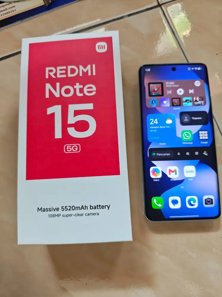 Redmi Note 15 5G 12/512 Glacier Blue