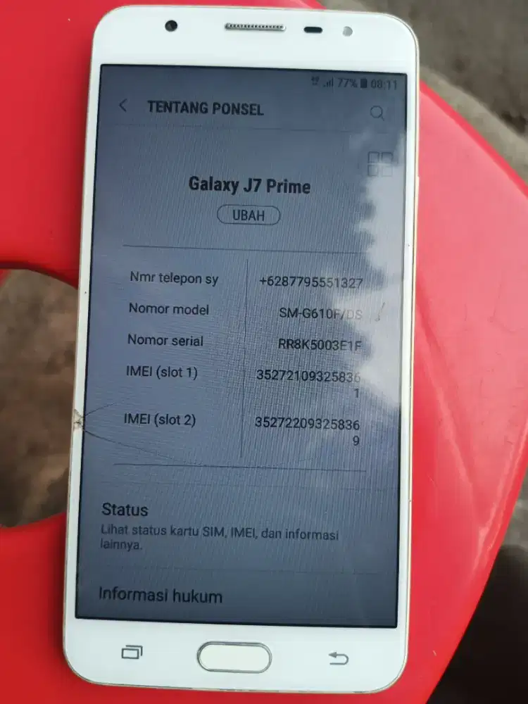 Samsung J7 prime ram 3/32.maaih normal banget dipakenya
