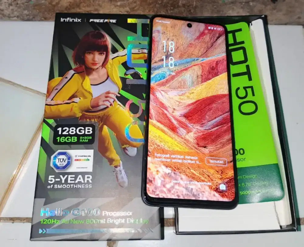 Infinix hot 50 ram 8/128