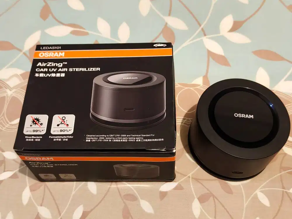 OSRAM AirZing Car UV Air Sterilizer Disinfectant Air Purifier Second