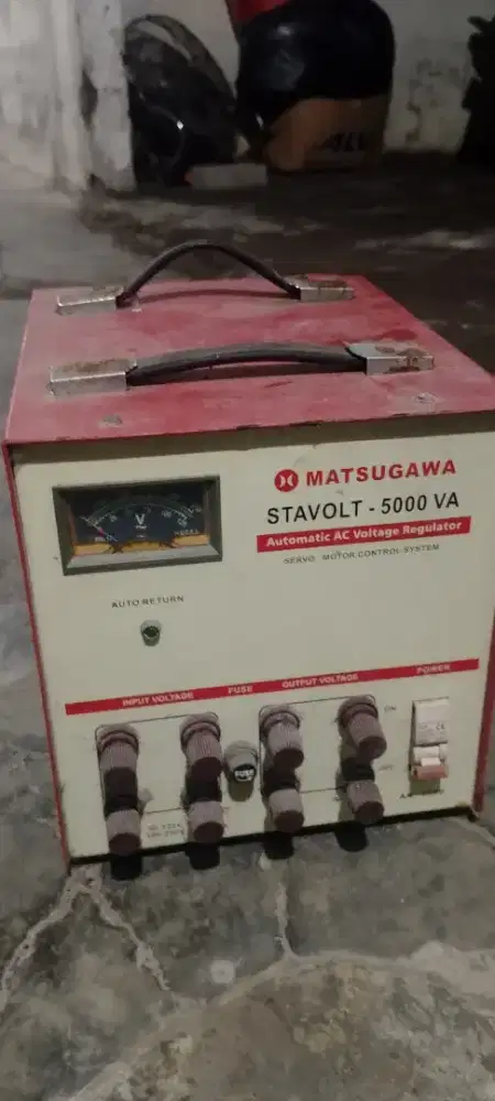 Jual stavolt 5000Va,matsugawa