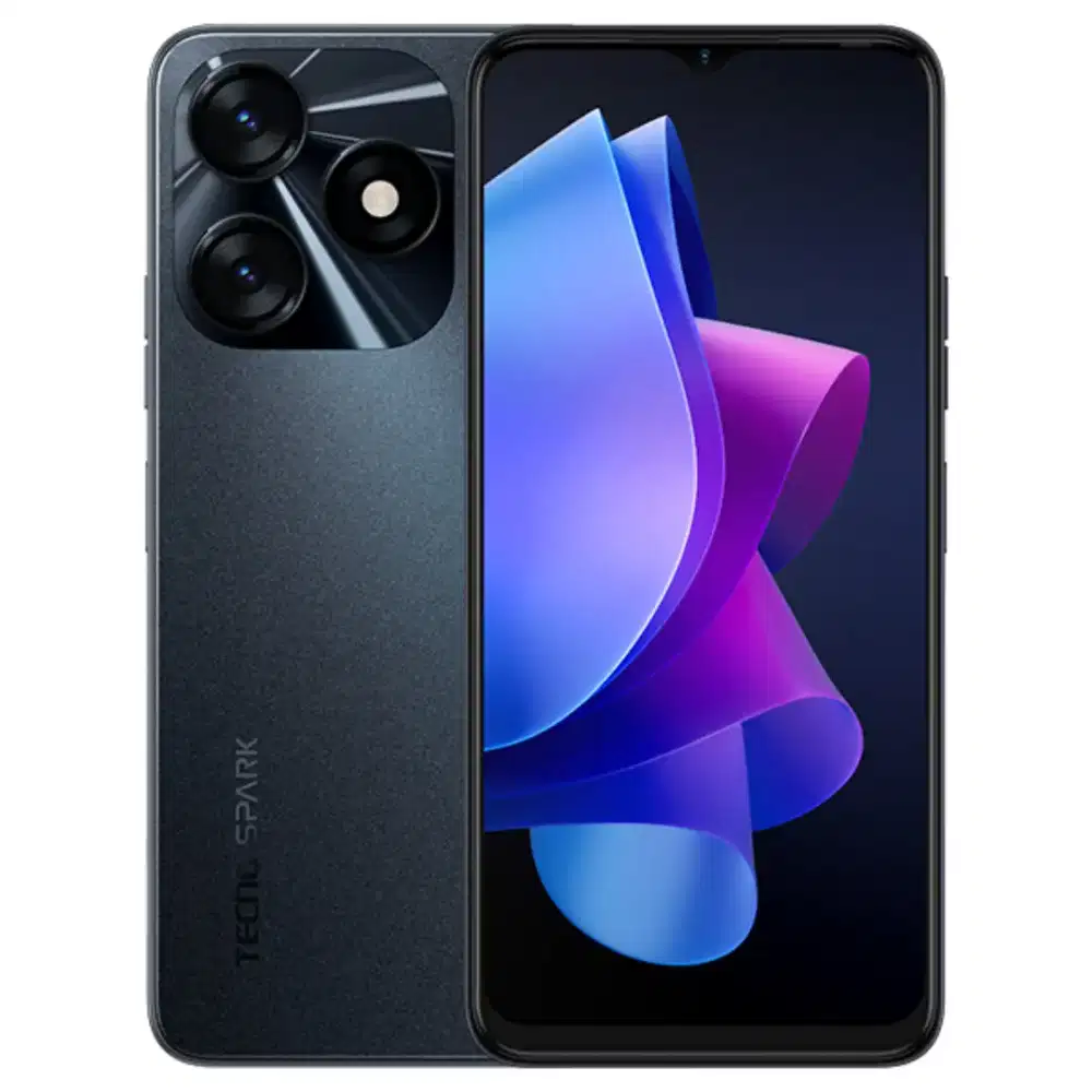 Tecno Spark 10 8/128GB warna Meta Black