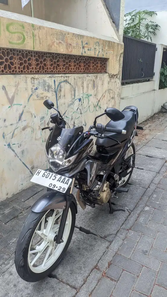 Satria Fu 2012 Hitam Bagong Km50Rban Orisinil