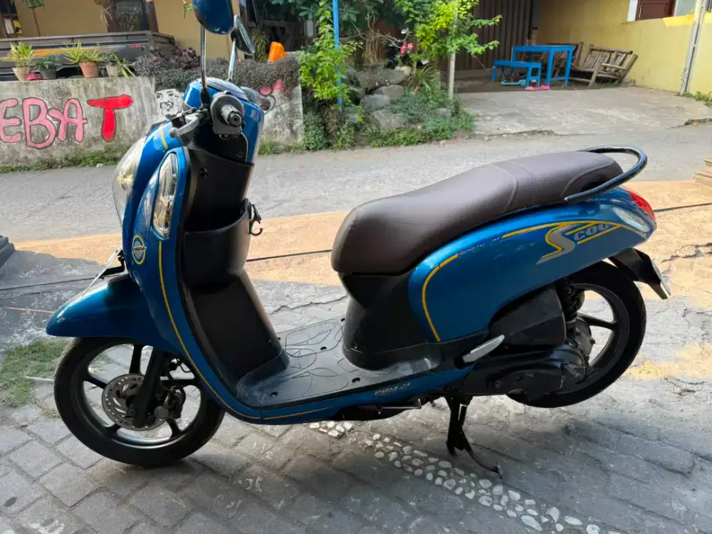 Scoopy injeksi THN 2013 plat AB kota