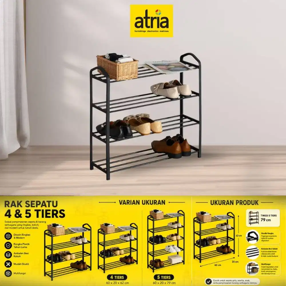 Atria Molly Rak Sepatu Minimalis