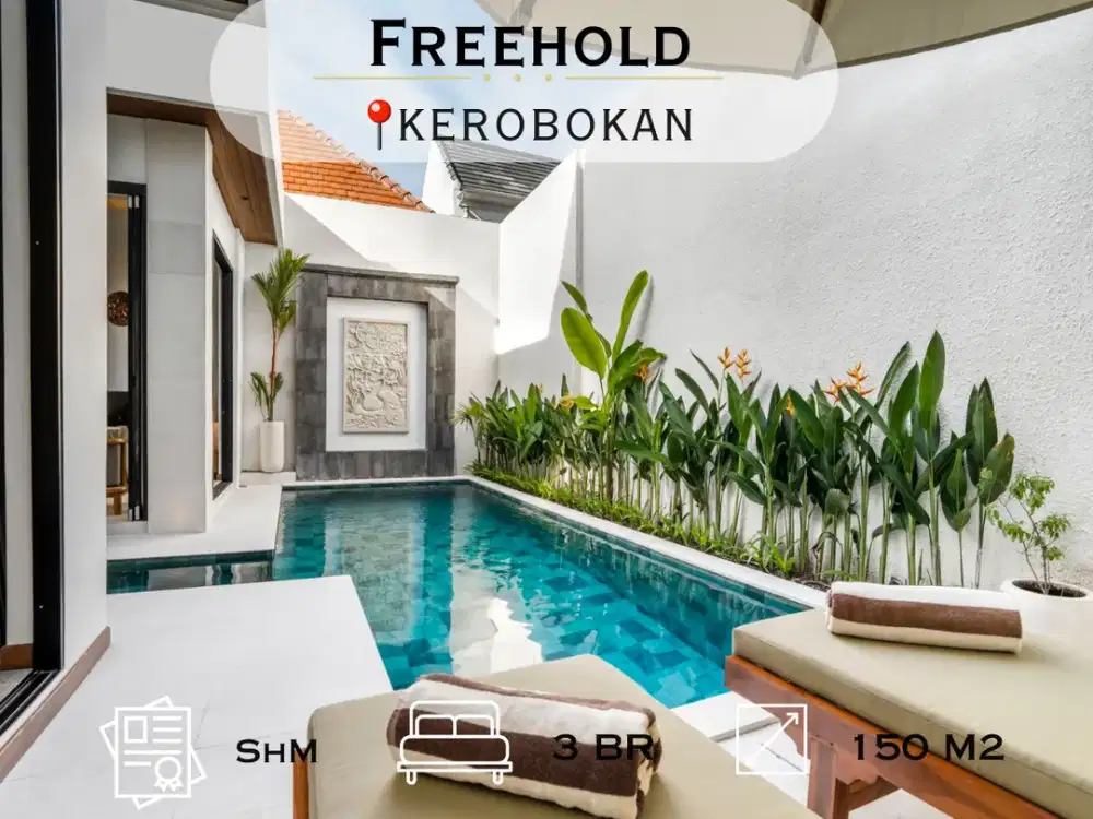 Brand New Villa For Sale In Kerobokan, Bali