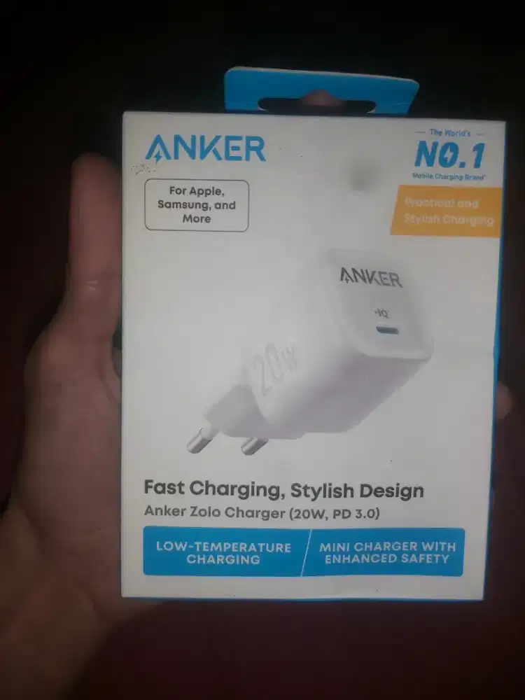Charger iPhone Adaptor Anker 20Watt New/Segel