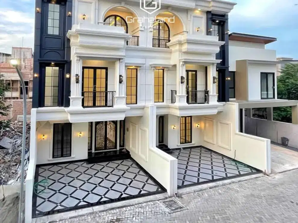SUPER LUXURY HOUSE NEAR WAHID HASYIM MEDAN BARU | 3LANTAI PLUS FURNISHED | SWIMING POOL