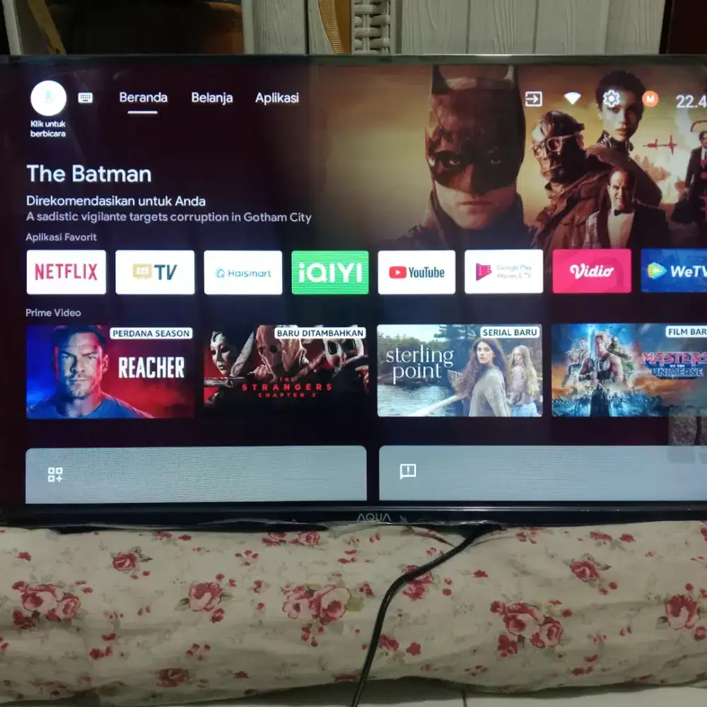 Jual tv Android no minus masih berplastik