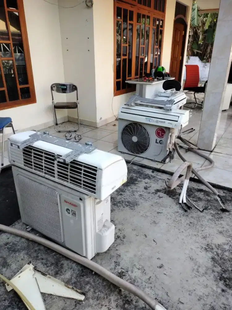 Refarasi ac,bongkar pasang ac,isi freon dll