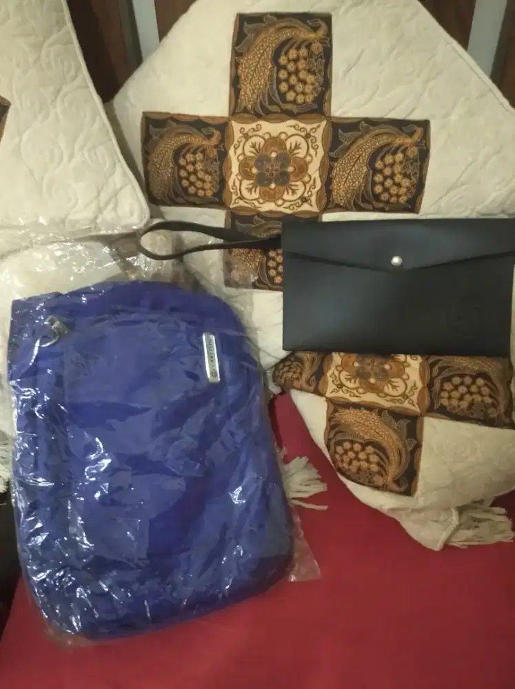 Tas pria murah bonus tas tangan