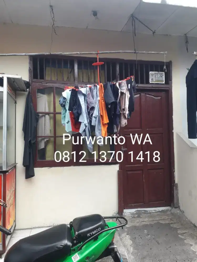Rumah petakan murah shm dkt ke jln raya Pondok pinang jaksel
