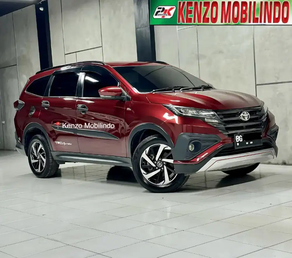 Rush 1,5 TRD AT 2020/2021 merah,tgn 1 km 63rb top kondisi dp 30jt