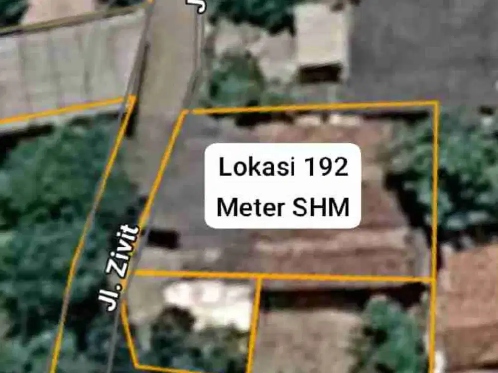 dijual tanah bonus rumah