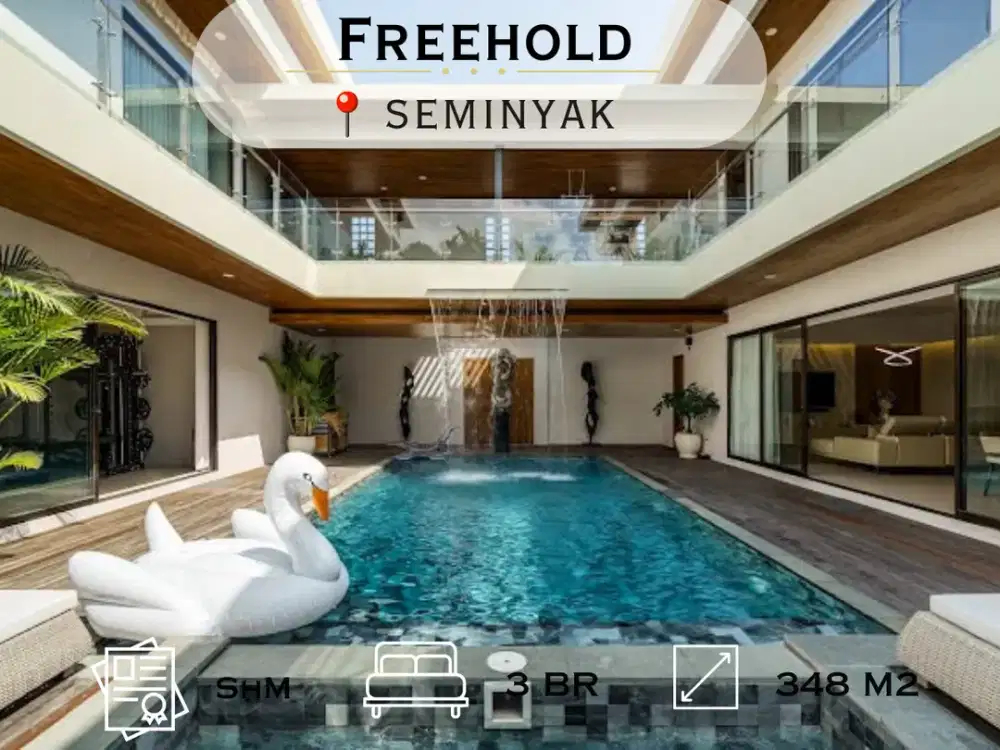 Luxury 3BR Villa with Private Gym & Sauna in Seminyak