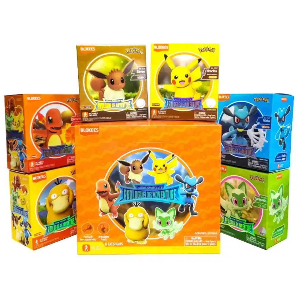 Blokees pokemon classic edition