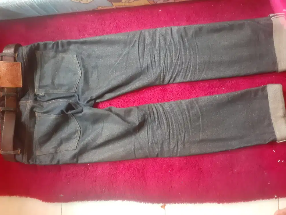 Celana sage non selvedge size 30
