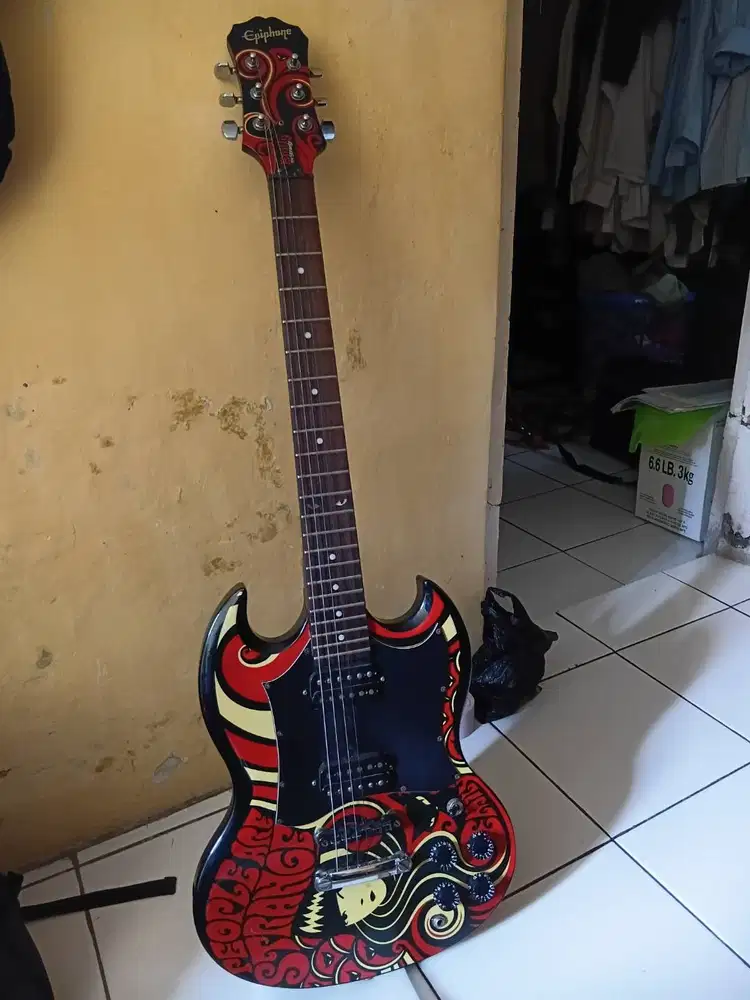Gitar Electric Epiphone  Emily The Strange , Beli dr Baru, di Tebet