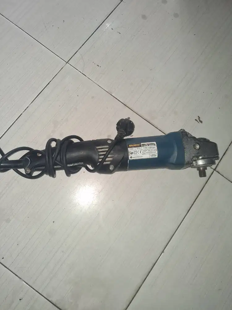 Krisbow Angle Polisher 5 Inch 600W Bekas / Mesin Poles Body Mobil Moto