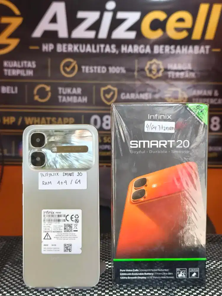 INFINIX SMART 20 RAM 4+4/64