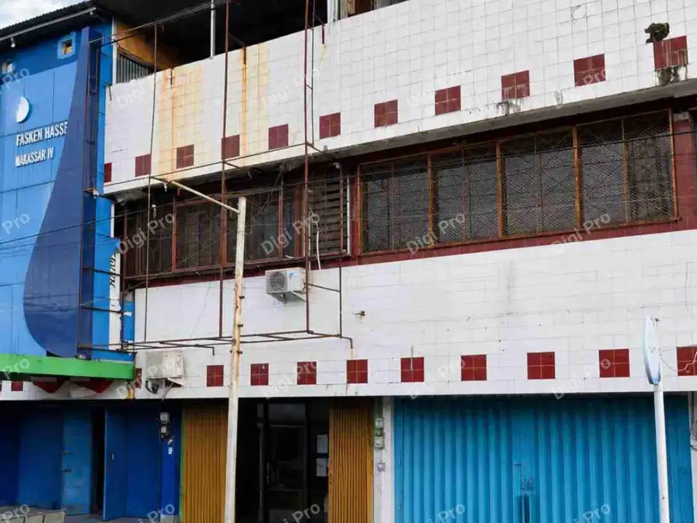 Dijual Ruko 3LT Depan Pasar Antang, Komp Ruko Mahkota Mas