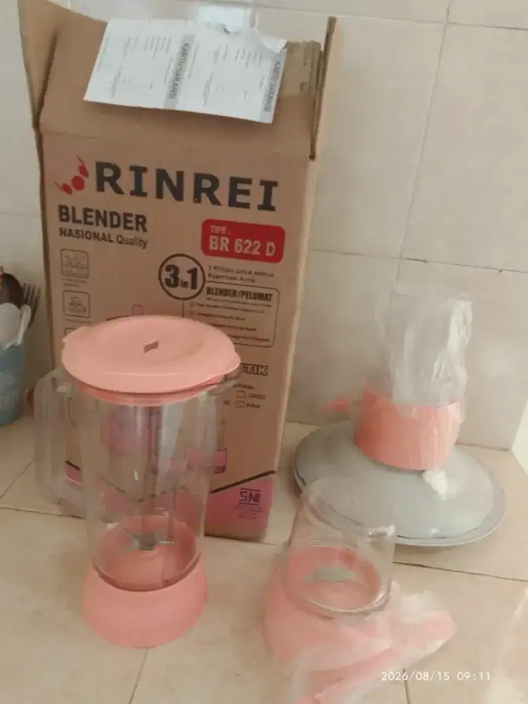 Yuk untuk jualan saya kasih murah Blender PINK nya baru 3 mesin
