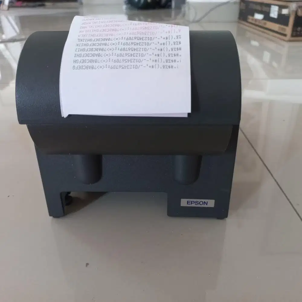 Epson TM-U220 dot matrix receipt printer, cocok untuk kasir toko