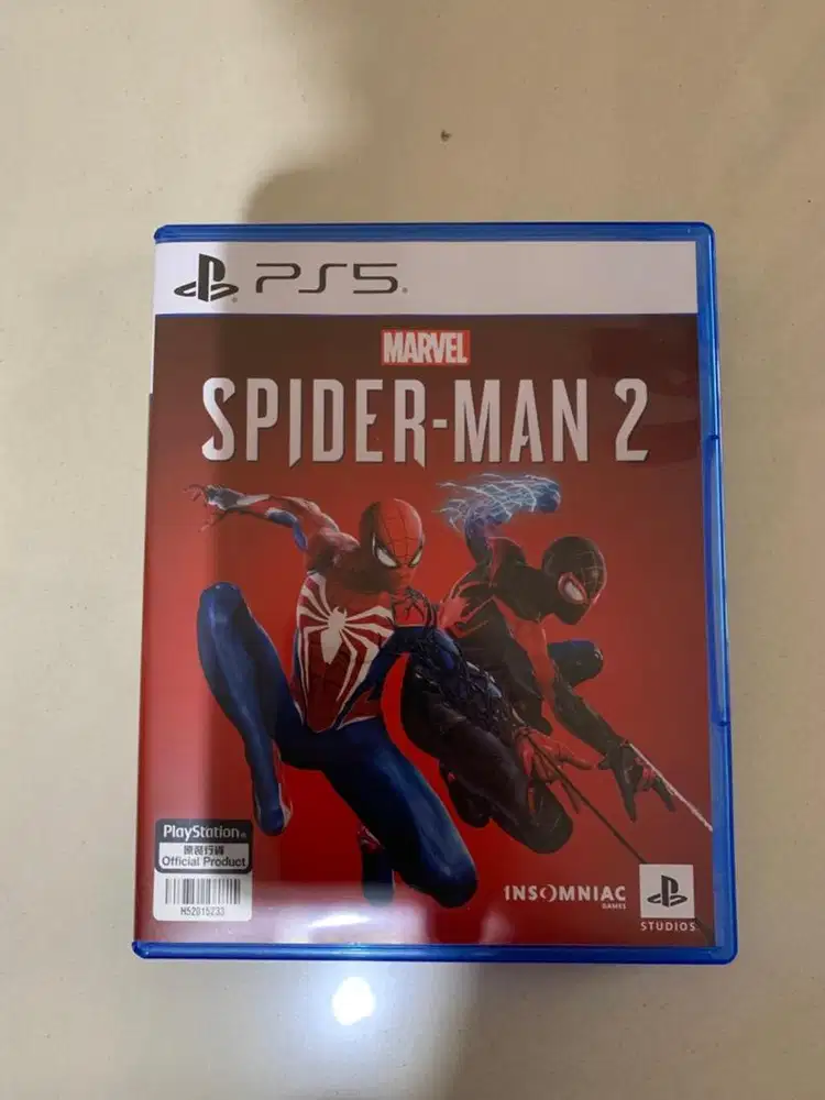 BD Spiderman 2 PS5 Playstation 5 region asia