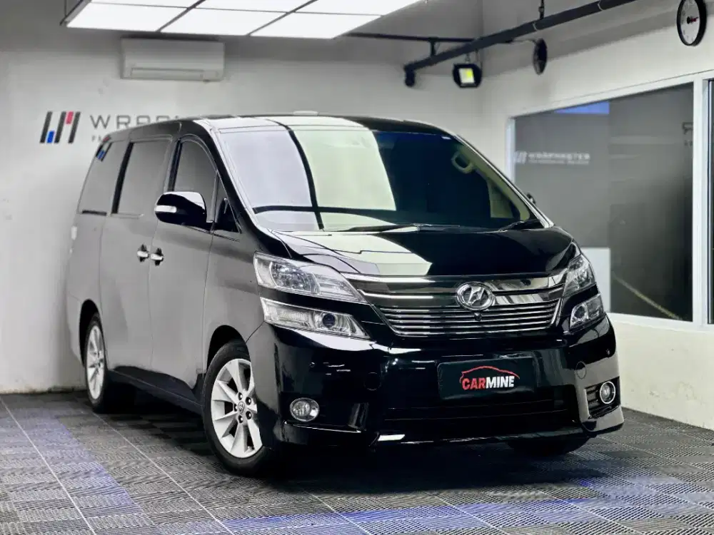 Toyota Vellfire 2.4 ZG Premium Sound AT 2012 Black 18 Speaker Cam 360