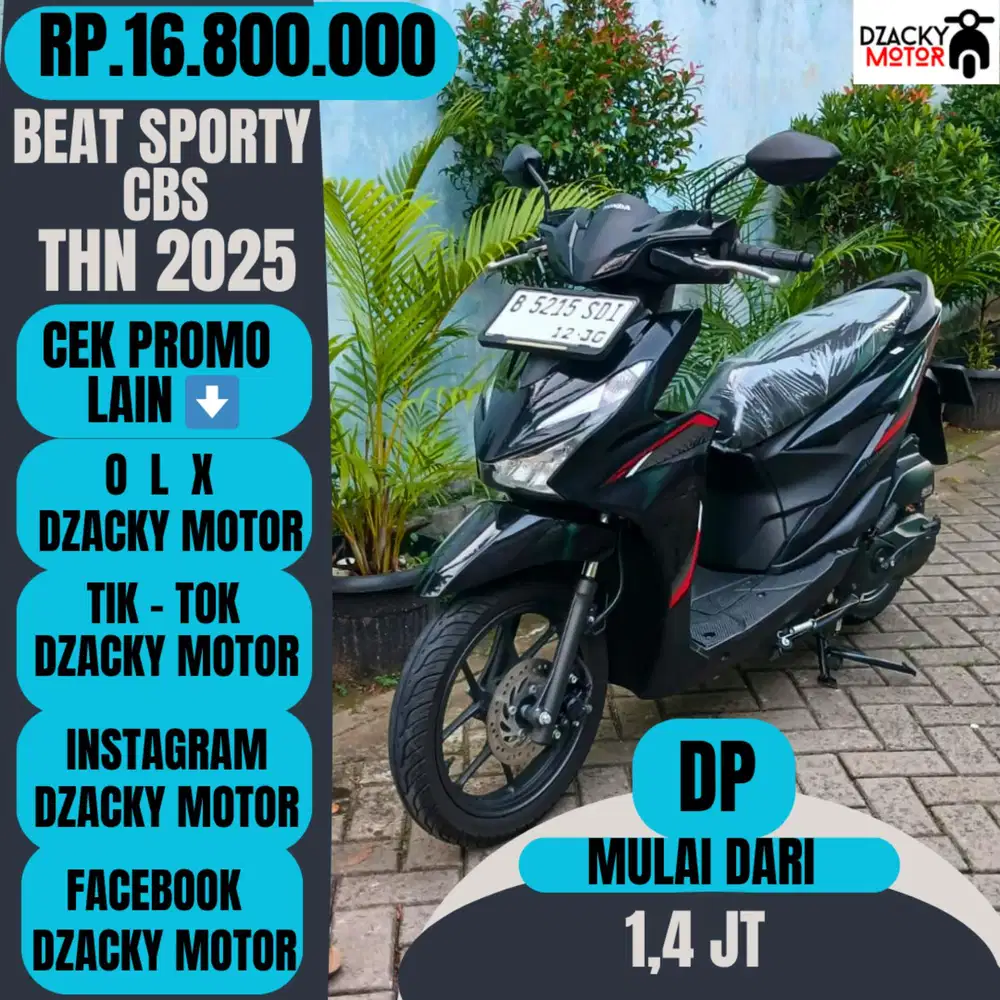 BEAT SPORTY CBS THN 2025 SECOND LIKE NEW