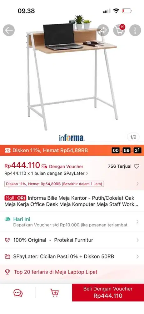 Meja informa second