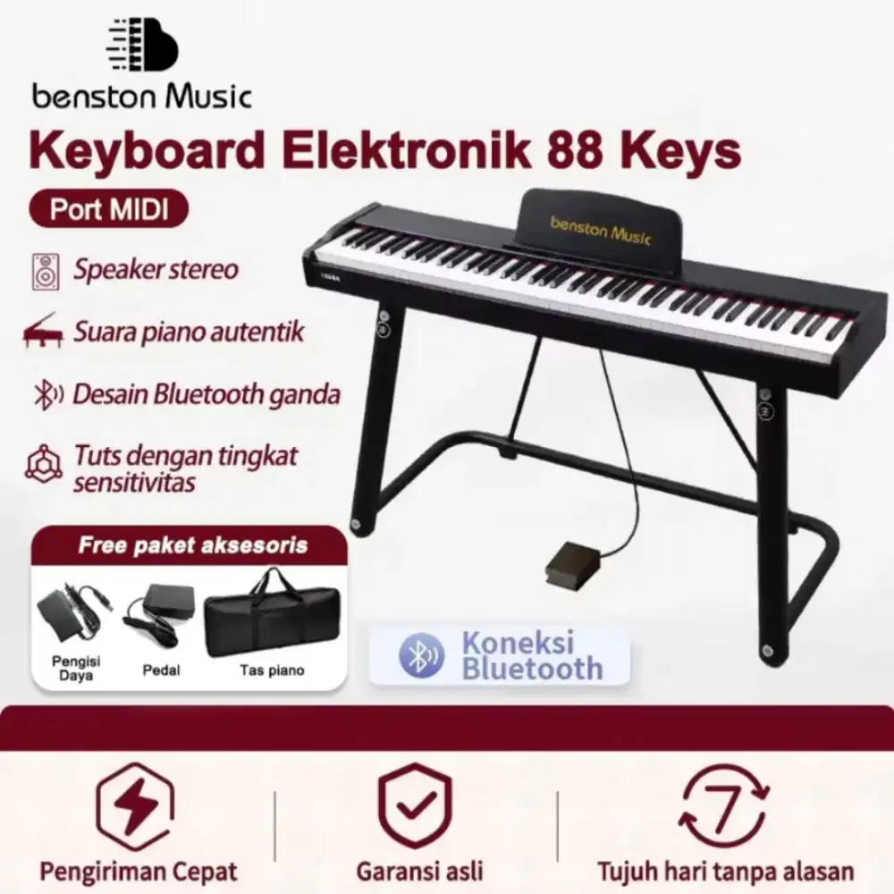Benston Music- 88-kunci piano digital