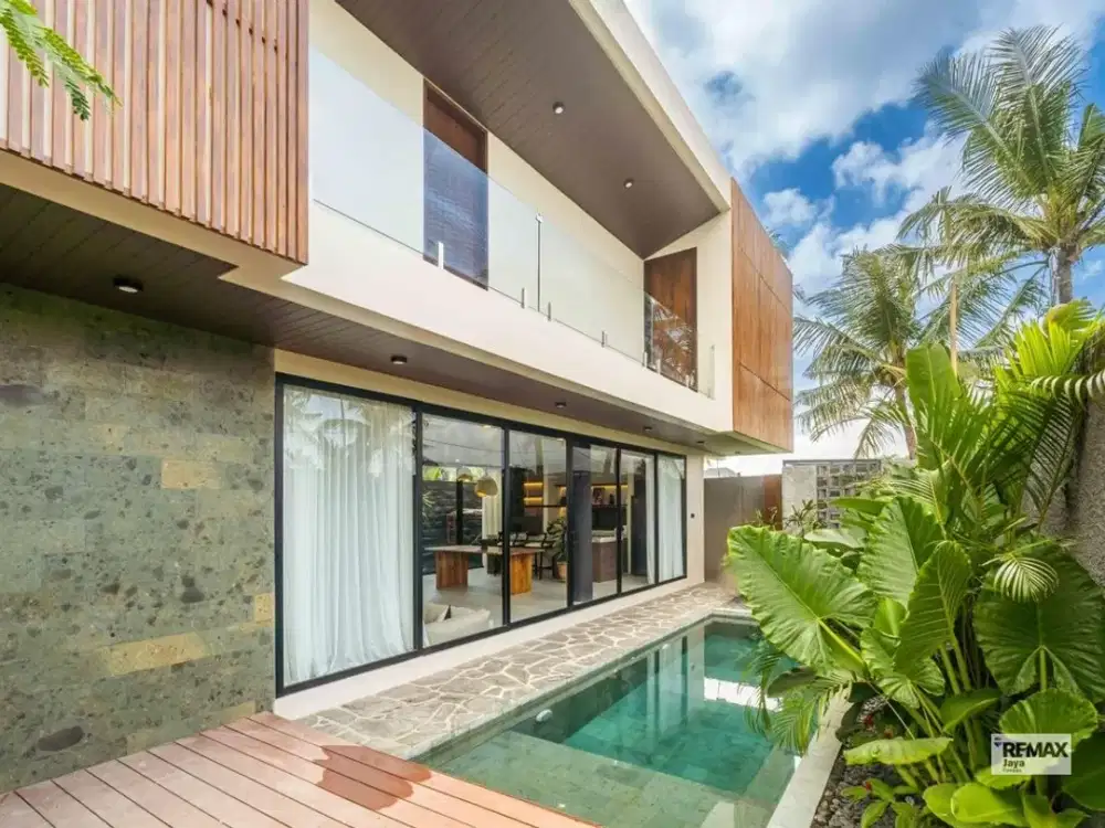 2Br Luxury Villa In Peaceful Kedungu, Surrounded By Lush Rice Fields