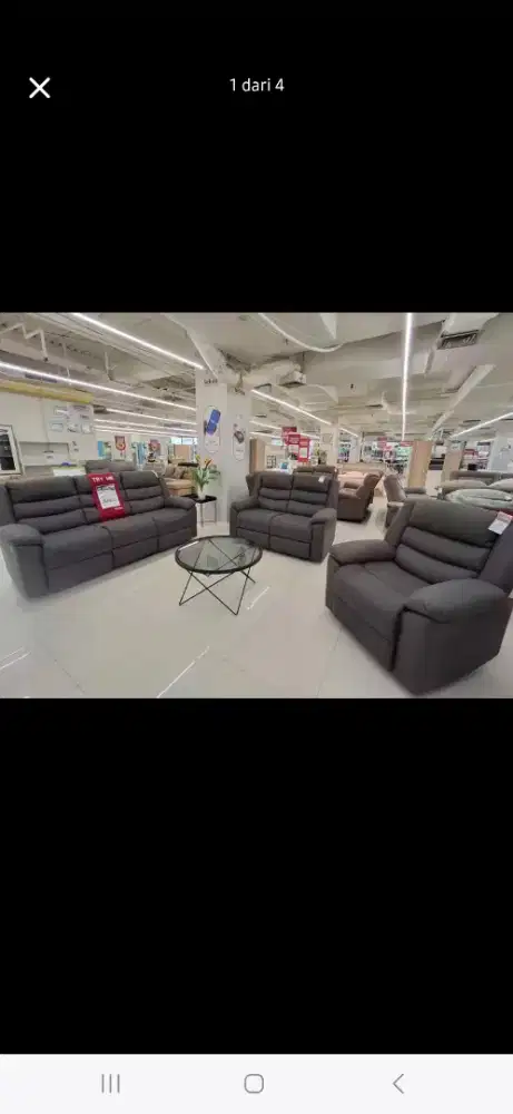 PROMO SOFA SET RECLINER