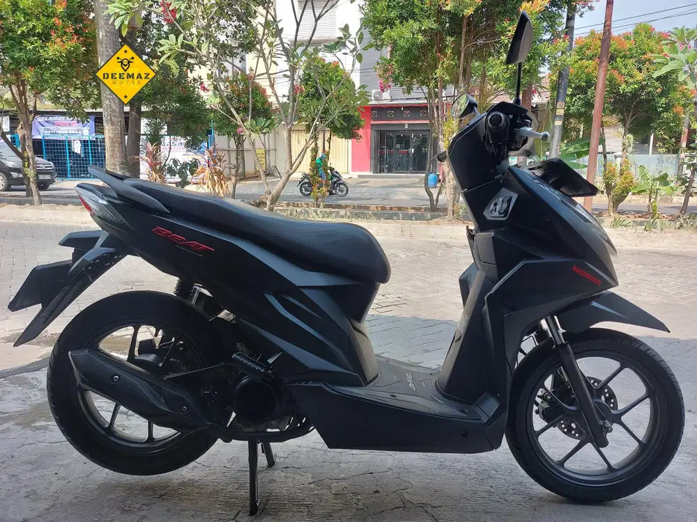 (DP 500 Rb)‼️ Honda Beat Deluxe CBS ISS Hitam Mulus 2023 Cash Kredit