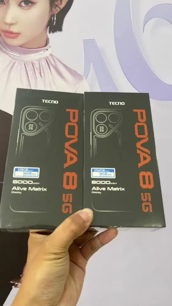 POVA 8 8/128 dan 8/256 new