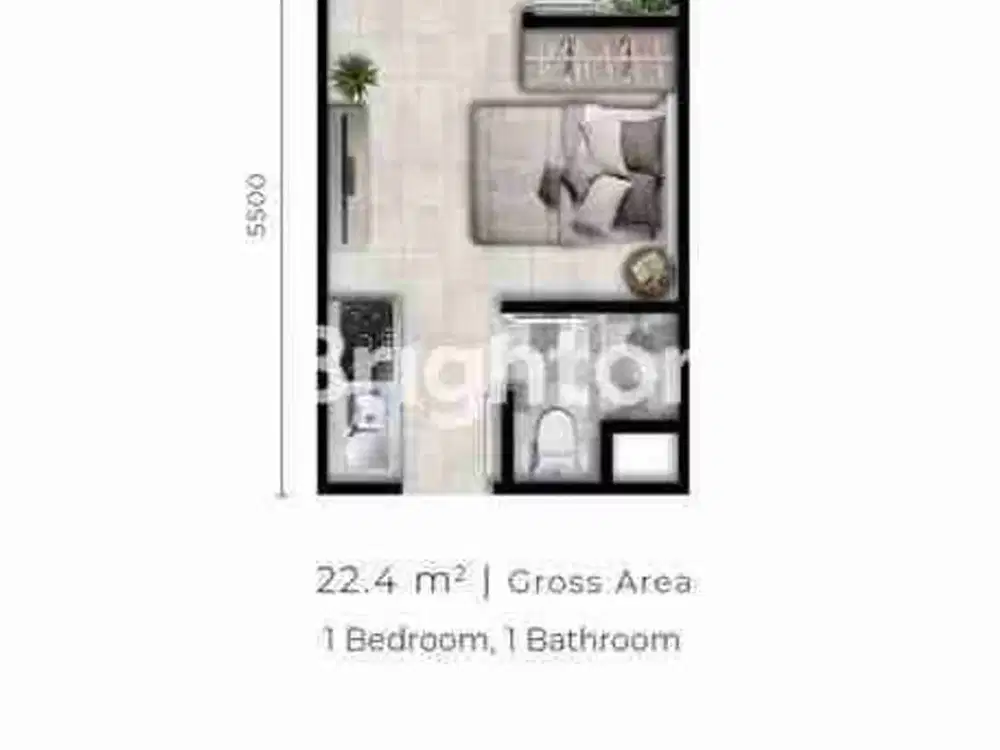 Di Jual Murah Apartement type Studio Batam Centre