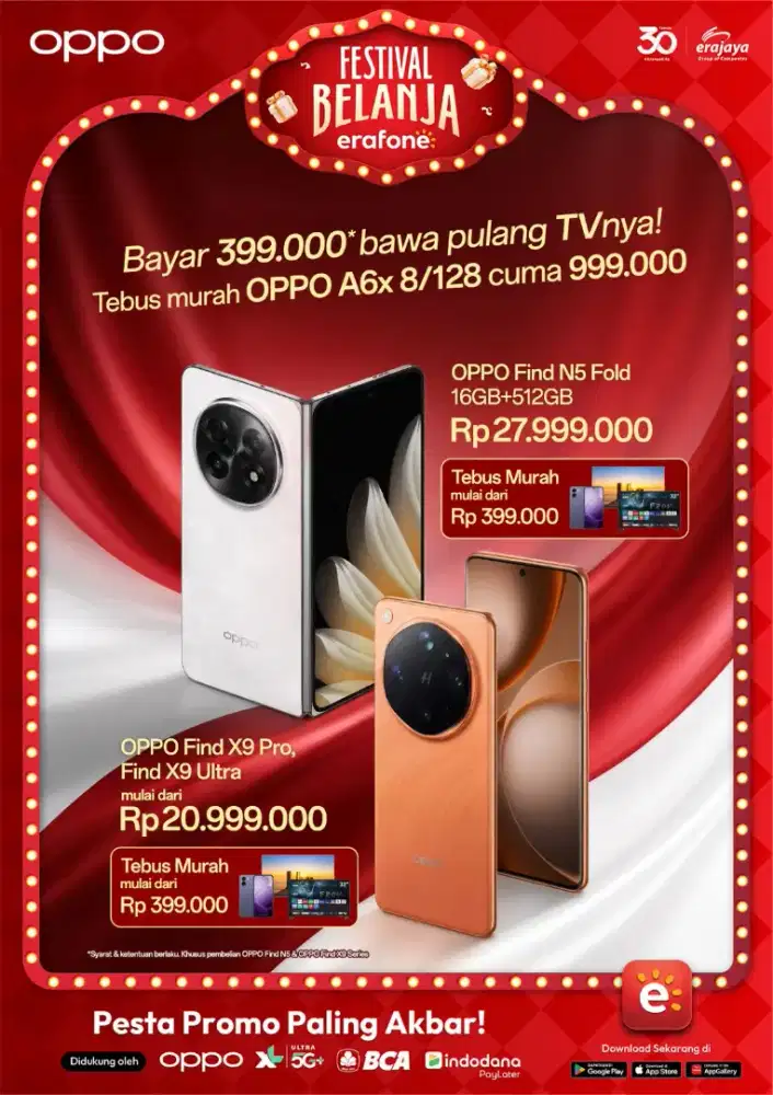Promo Oppo Find N5 & Find X9 series