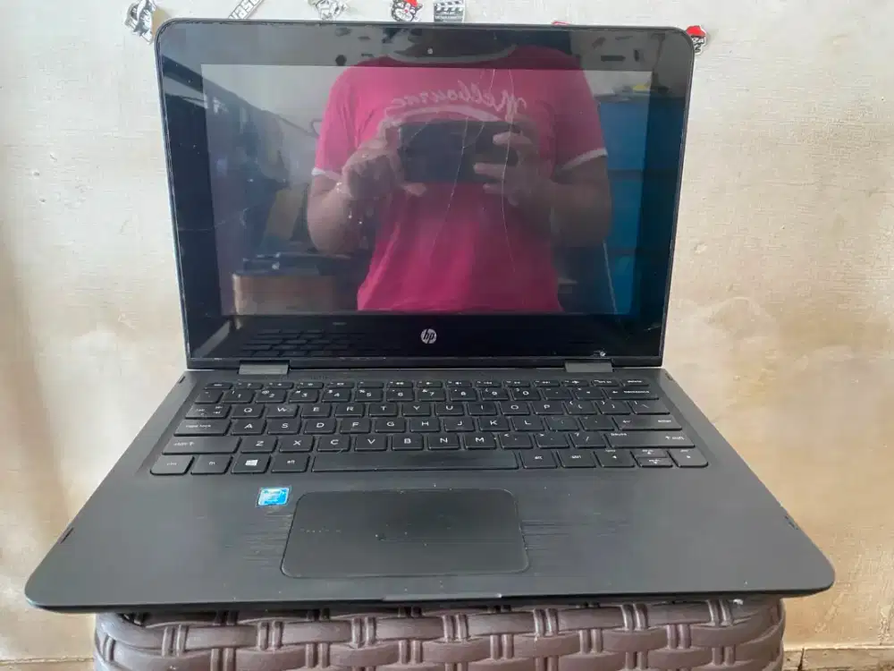 JUAL LAPTOP NOTEBOOK HP 11-AB1X INTEL N4000 RAM4GB HDD500GB