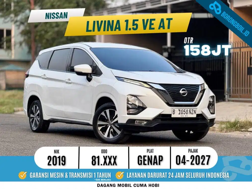 Termurah Livina 1.5 VE AT 2019 Putih