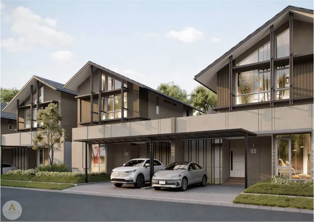 Jual Rumah Baru Gaya Japandi Scandinavian di Kota Baru Parahyangan